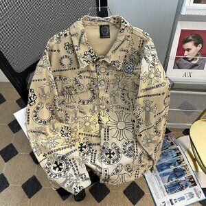 Chrome Hearts Men's Denim Shirt Jacket